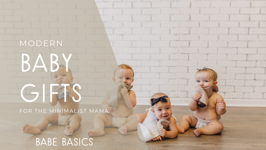 Modern Baby Gifts for the Minimalist Mama